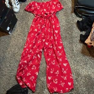 Strapless jumpsuit Hollister